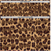 CUSTOM BROWN BROWN-OLD GOLD 3D PATTERN DESIGN LEOPARD BASKETBALL